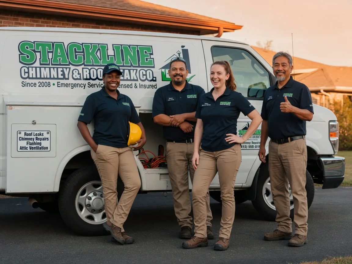 Chimney flashing repair company in Brodhead, WI